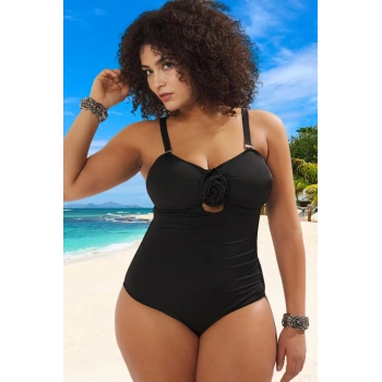 Konforlu Modern Askılı Büyük Beden Mayo Geniş Esnek Kumaş Hızlı Kuruyan