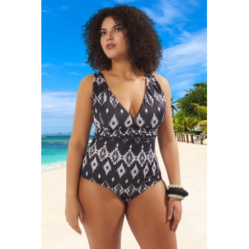 Konforlu Plus Size Mayo Tasarım Büyük Beden Klora Dayanıklı Yaz Koleksiyonu