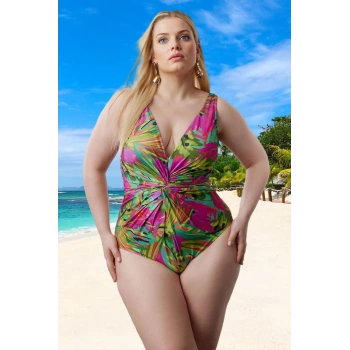 Konforlu Plus Size Mayo Tasarım Büyük Beden Özel Yaz Koleksiyonu Yüksek Konfor