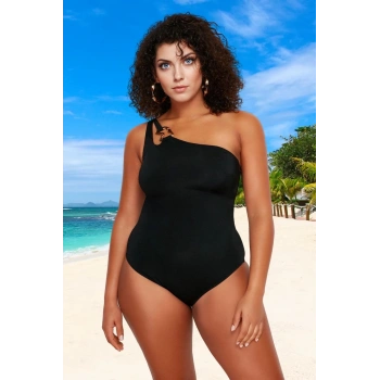 Konforlu Tek Omuz Rahat Kesim Büyük Beden Mayo Her Bedende Şıklık Geniş