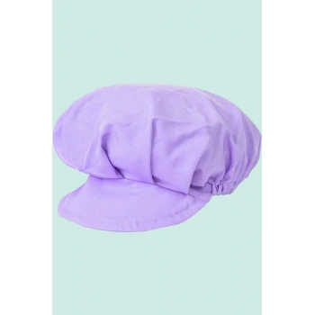 Lavanta Pamuklu Şık Bone Persica