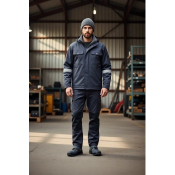 Mekap Süet İş Güvenliği Ayakkabısı S1P 157 EN ISO 20345 Deri Çelik Burunlu