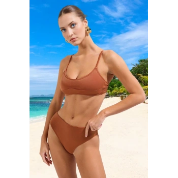 Modern Bikini Takımı Plaj Ve Havuz İçin Su Sporları Esnek Kumaş Ergonomik Kesim