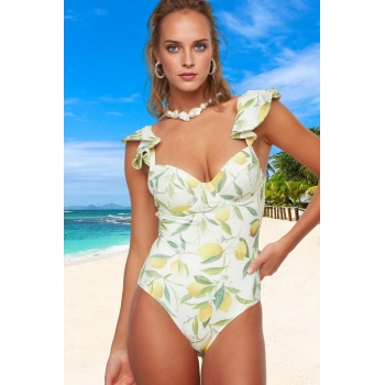 Modern Desenli Mayo Plaj Mayosu Yüksek Konfor Havuz Şık Detaylı Ergonomik Kesim