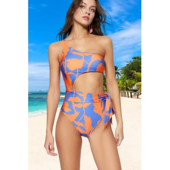 Modern Desenli Mayo Su Sporu Kıyafeti Hızlı Kuruyan Yüksek Konfor Klora Dayanıklı