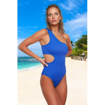 Modern Tek Omuz Mayo Esnek Kumaş Su Sporları İçin Havuz Mayosu Premium Kalite