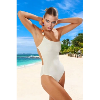 Modern Tek Omuz Mayo Özel Tasarım Swimsuit Premium Kalite Plaj Mayosu Deniz Kıyafeti