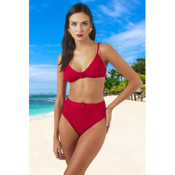 Modern Üçgen Bikini Takımı Plaj Ve Havuz İçin Klora Dayanıklı Yüksek Konfor