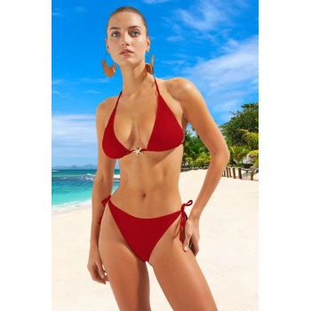 Modern Üçgen Bikini Takımı Plaj Ve Havuz İçin Yüksek Konfor Yaz Koleksiyonu Özel Tasarım
