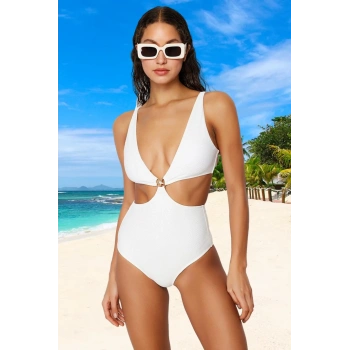 Modern V Yaka Mayokini Ergonomik Kesim Yüksek Konfor Hızlı Kuruyan Şık Detaylı Esnek Kumaş