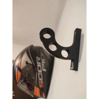 Motosiklet Bisiklet Scooter Kask Duvar Askısı Kask Tutucu Vida Dübel Dahil