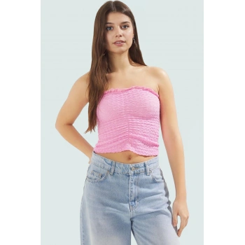 Nefes Alan Örme Bluz Fitted Kalıp Yazlık Rahat Ve Şık Trend Tasarım Uzun Ömürlü