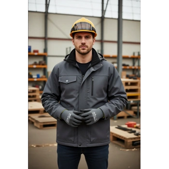 Nitril Kaplamalı İş Eldiveni Starline E93 EN 388 420 Köpük Ömürlü Esnek Koruma