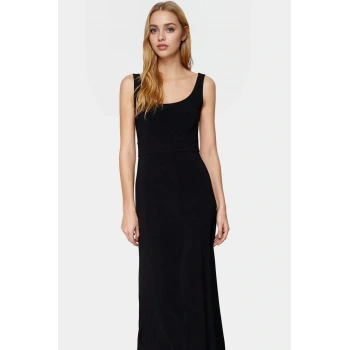 Örme A line Maxi Elbise Rahatlık ve Şıklığı Bir Arada Kaliteli İşçilik Yüksek Kalite