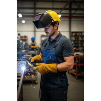 Plastik Baret Ayarlanabilir ve Darbeye Dayanıklı ISG Başlığı Kb660 Karam Vidalı