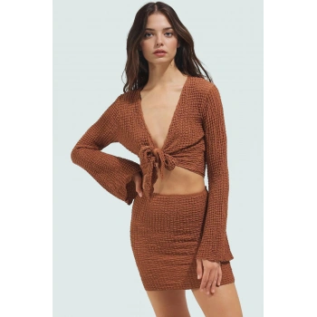 Polyester Bluz Etek Takım Yazlık Mini Boy Şık Tasarım Yüksek Kalite Kaliteli İşçilik