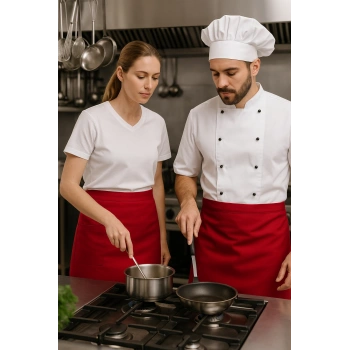 Profesyonel Bel Önlüğü Mutfak Personeli Olea Belden Önlük İçin