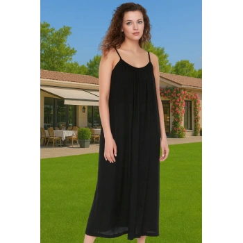 Rahat Viskoz Maxi Elbise Günlük Şıklık İçin Ideal Seçim Premium Kalite Seçkin Malzeme Seçkin Malzeme