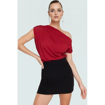 Regular Kalıp Polyester Bluz Yazlık Şıklık Seçkin Malzeme