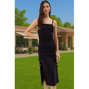 Şık Bodycon Maxi Plaj Elbisesi Rahat Örme Kumaş Dayanıklı Malzeme Dayanıklı Malzeme Uzun Ömürlü