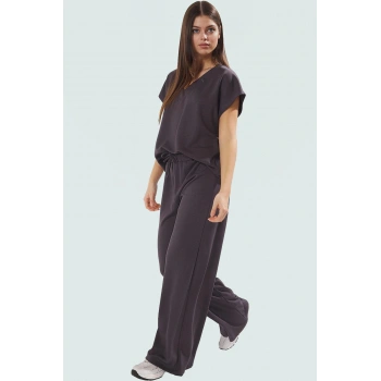 Şık ve Rahat Örme Alt Üst Takım Viskoz Polyester Elastan Karışımı Kaliteli İşçilik