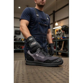 Sixton Peak İş Güvenliği Ayakkabısı Hafif Nefes Alabilir 18378 Auckland Konforlu