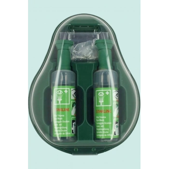 Starline Göz Yıkama Seti İş Güvenlik Ekipmanı Cps023 2x500ml Solüsyonu Takımı