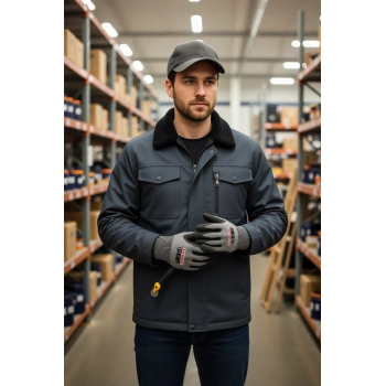 Starline Kesilmeye Direncli Poliüretan Kaplama Isi Eldiveni 145505 CE Dirençli Kaplamalı