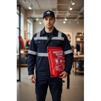 Starline Yangın Battaniyesi 150x180cm ISG 150x180 1869 1997 EN Sertifikalı