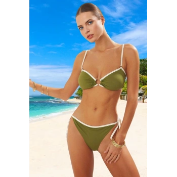 Straplez Bikini Takımı Yüksek Konfor Hızlı Kuruyan Özel Tasarım Plaj Ve Havuz İçin