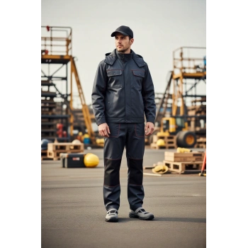 Süet İş Ayakkabısı Hafif ve Rahat Kaymaz Taban 101 Stronex Çelik Burunlu