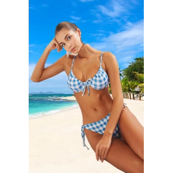 Tasarım Bikini Takımı Esnek Kumaş Klora Dayanıklı Ergonomik Kesim Yüksek Konfor Yaz Koleksiyonu