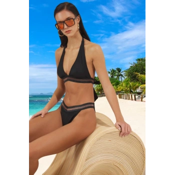 Tasarım Bikini Takımı Klora Dayanıklı Yaz Koleksiyonu Ergonomik Kesim