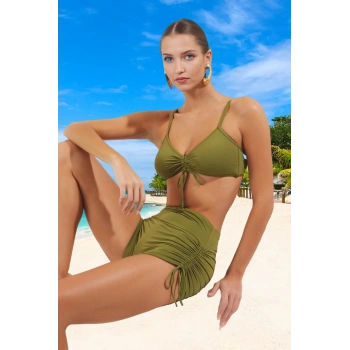 Tasarım Bikini Takımı Özel Ergonomik Kesim Şık Detaylı Klora Dayanıklı Yüksek Konfor