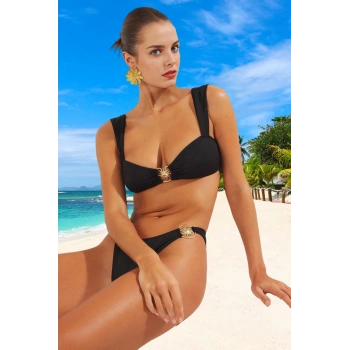 Tasarım Bikini Takımı Şık Detaylı Klora Dayanıklı Plaj Ve Havuz İçin