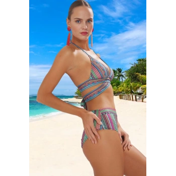 Tasarım Bikini Takımı Yaz Koleksiyonu Klora Dayanıklı Yüksek Konfor Özel