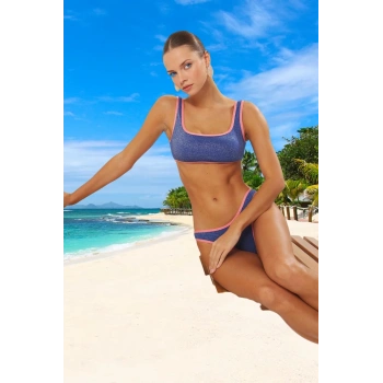 Tasarım Bikini Takımı Yüksek Konfor Klora Dayanıklı Su Sporları İçin Esnek Kumaş