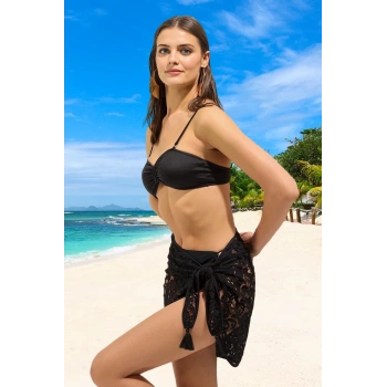 Tasarım Pareo Esnek Kumaş Yüksek Konfor Hızlı Kuruyan Su Sporları İçin Şık Detaylı