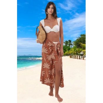 Tasarım Pareo Yaz Koleksiyonu Plaj Ve Havuz İçin Şık Detaylı Hızlı Kuruyan