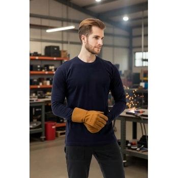 Uzun Kollu Penye Tshirt Is Gvenligi ve Konfor Padus Basic shirt Şıklığın Konforun Buluşma Noktası