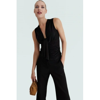 Yazlık Büstiyer Şık Rahat Polyester Elastan Kumaş Uzun Ömürlü Profesyonel Görünüm