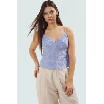 Yazlık Çiçekli Peplum Bluz Pamuklu Dokuma V Yaka Trend Tasarım Premium Kalite Kaliteli İşçilik