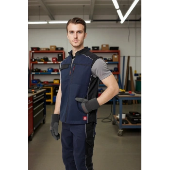 Yazlık İş Yeleği Polyester Gabardin Allium Outdoor Yelek Hafif Nefes Alabilir Fonksiyonel Cepli