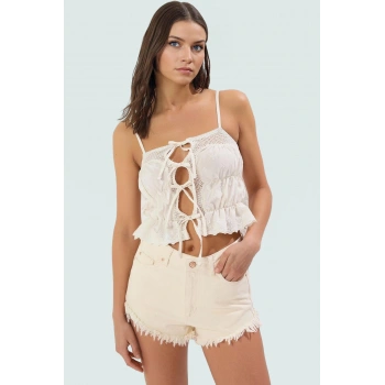 Yazlık Kadın Brode Bluz Rahat ve Şık Tasarım Konforlu Kesim Yüksek Kalite Özel