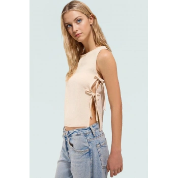 Yazlık Pamuklu Viskoz Bluz Kolsuz Regular Kalıp Günlük Stil Rahat Kullanım Dayanıklı Malzeme