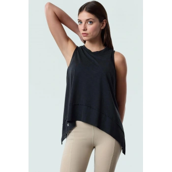 Yoga Spor Bluz Nefes Alan Micro Örme Polyester Kumaş Dayanıklı Malzeme Modern Stil