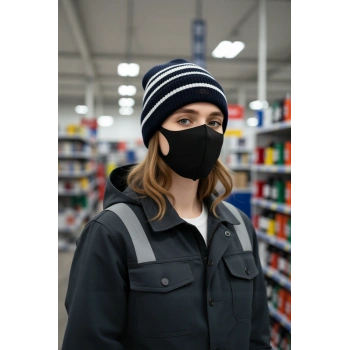Yüz Maskesi Neme Dayanıklı ve Şık Tasarım Nano Steril Yüksek Filtrasyon