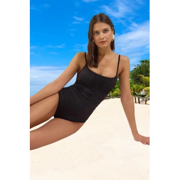 Yüzme Kıyafeti Tasarım Mayo Şık Detaylı Ergonomik Kesim Swimsuit Banyo Su Sporları İçin