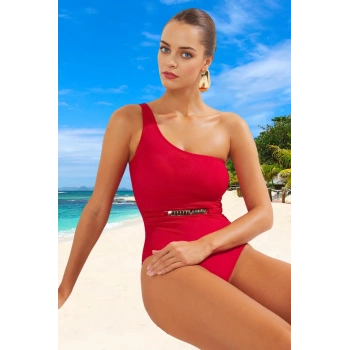 Yüzme Kıyafeti Tasarım Mayo Su Sporları İçin Havuz Mayosu Şık Detaylı