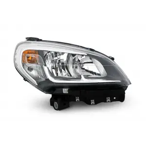 Ayfar 505310 Doblo 2015 Sonrası Sağ Far Motorlu Krom Çerçeveli